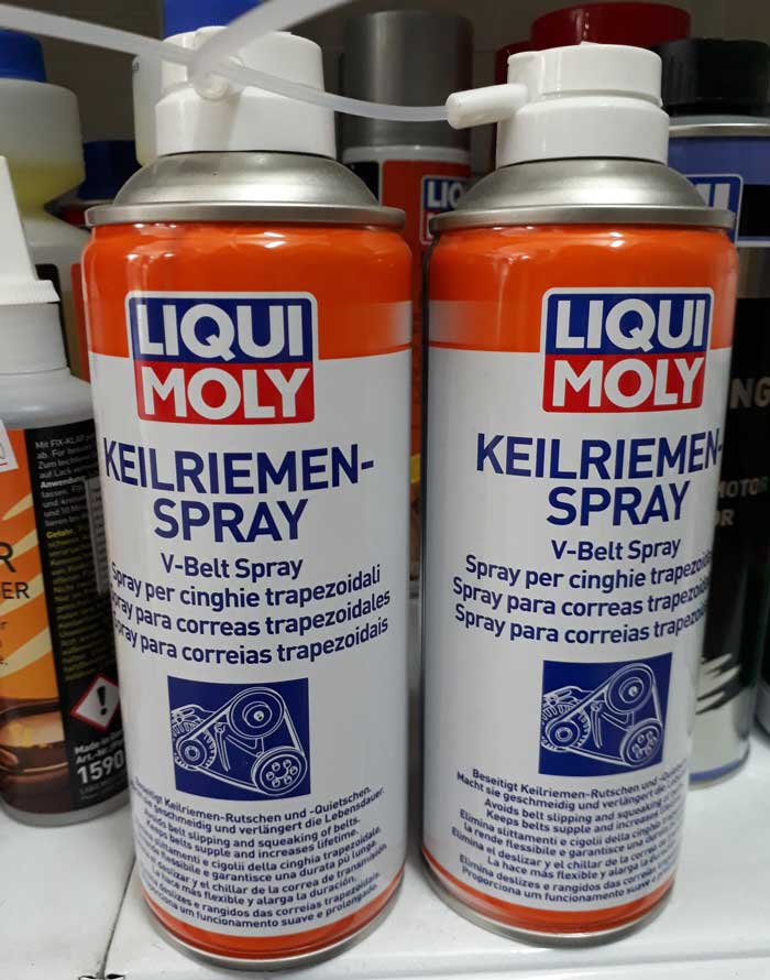 Liqui Moly V-Belt Spray 400ml : : Automotive