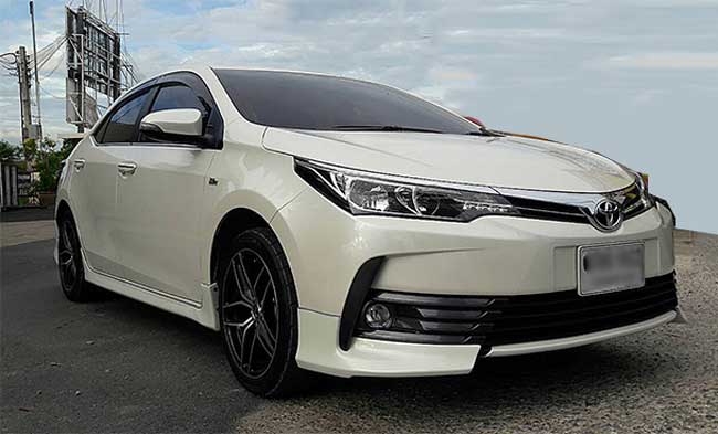 Body kit Toyota Corolla Altis 2017 Nghệ Auto