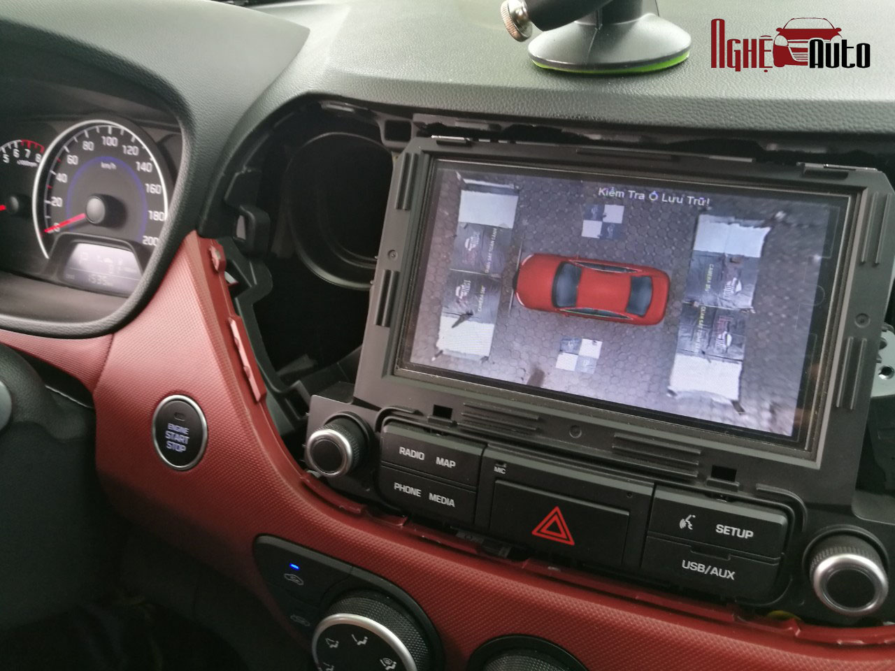 Camera 360 Oview cho xe Hyundai i10