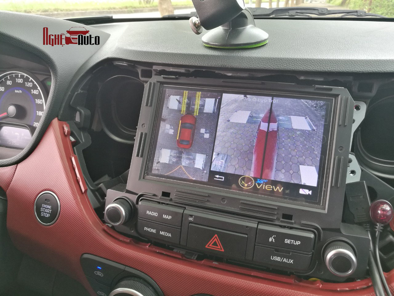 Camera 360 Oview cho xe Hyundai i10