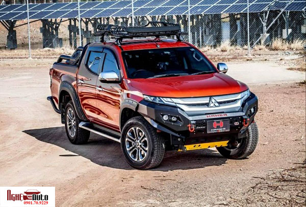 Cản độ trước sau Mitsubishi Triton 2020