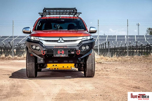 Cản độ trước sau Mitsubishi Triton 2020