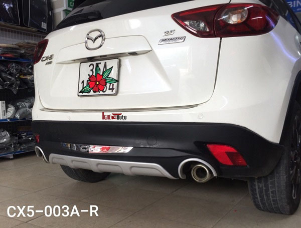 Độ lip chia pô cho xe Mazda CX5 đời cũ