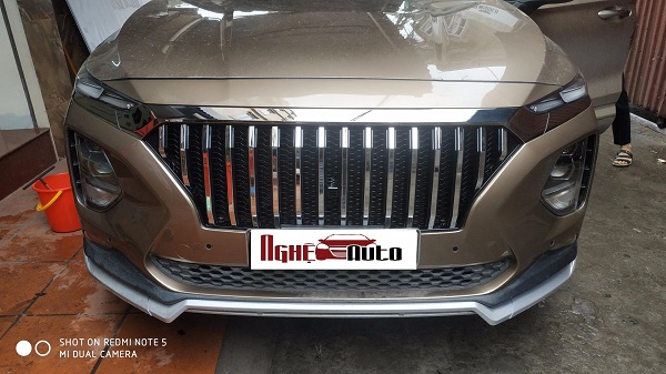 Độ mặt ca lăng  cho xe Hyundai Santafe 2019