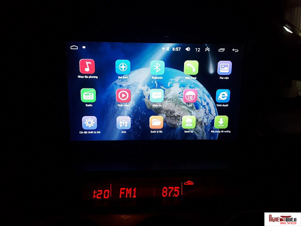 Màn hình android 9 inch xe Mazda 6 2003