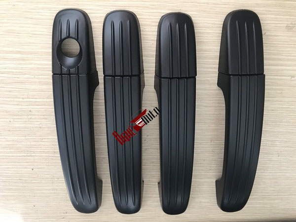 Bộ ốp tay nắm cửa đen cao cấp cho xe Ford Everest