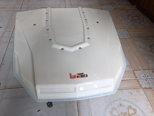 Ốp trang trí nắp capo Mazda BT50