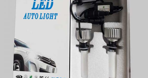 Bóng đèn LED chân H4 3 chế độ 3000K 4300K 6000K