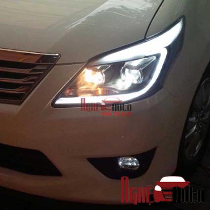 Đèn pha độ nguyên bộ theo xe Toyota Innova | Nghệ Auto Đèn Pha Độ Nguyên Bộ Theo Xe Toyota Innova | Nghệ Auto