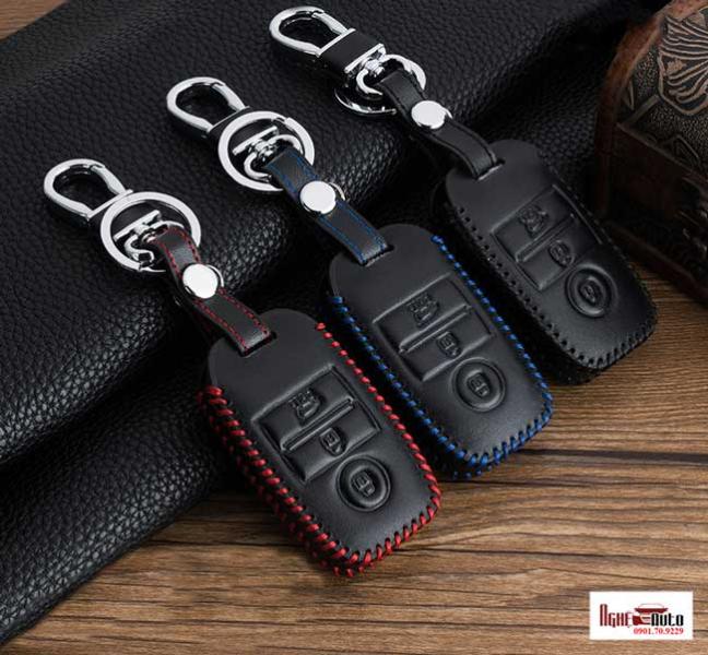 Bao da chìa khóa cho xe Kia Carens