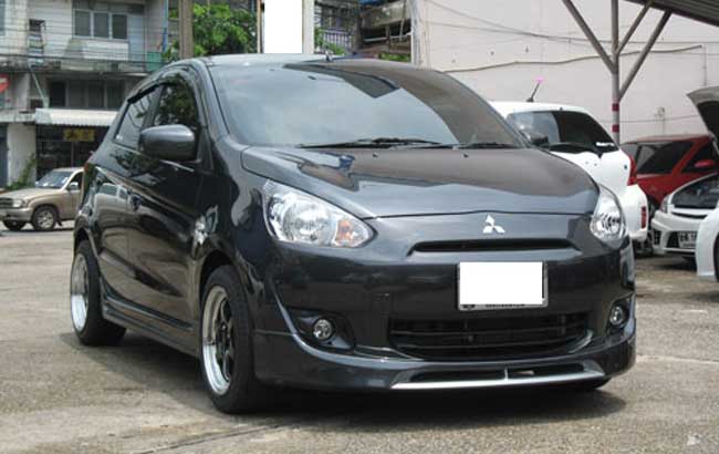 Body líp cho Mitsubishi Mirage mẫu NTS1