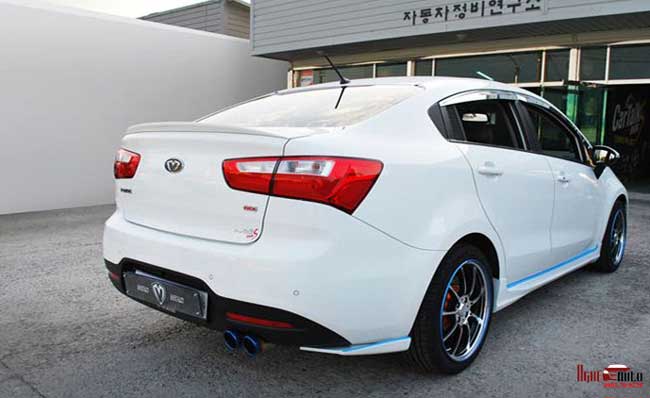 Body lip cho xe Kia Rio sedan 2012 2015