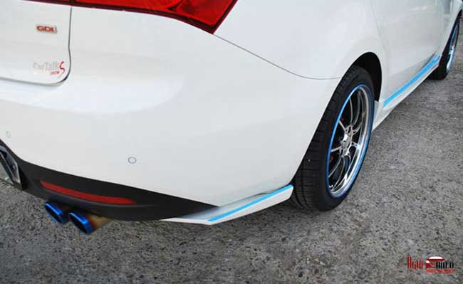 Body lip cho xe Kia Rio sedan 2012 2015