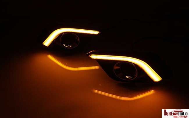 Đèn gầm LED Mazda 3 2015 mẫu chữ L 