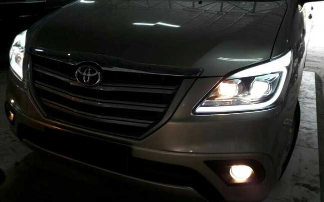 Đèn Pha Độ Nguyên Bộ Theo Xe Toyota Innova | Nghệ Auto