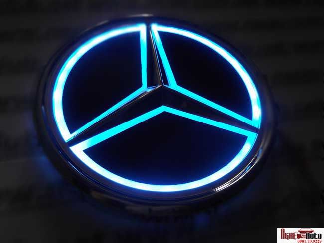 Logo Mercedes-Benz có Led cao cấp tại Nghệ Auto