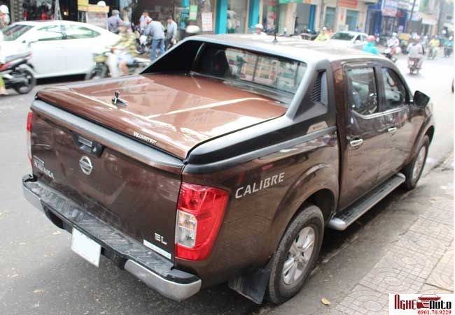 Nắp thùng thấp mẫu NEW cho xe Nissan Navara