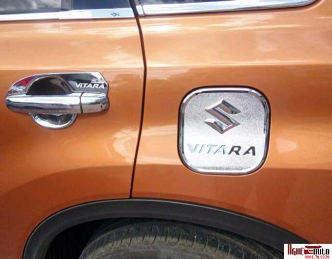 Ốp nắp bình xăng cho xe Suzuki Vitara