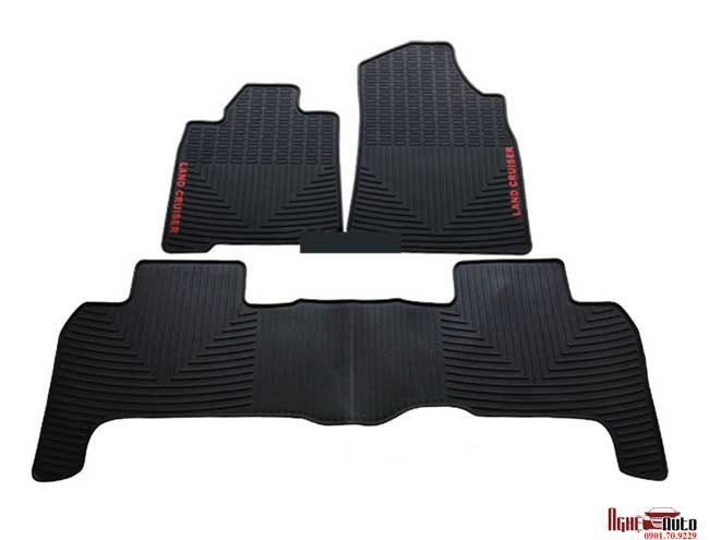 Thảm lót sàn cao su Toyota Land Cuiser mẫu 02