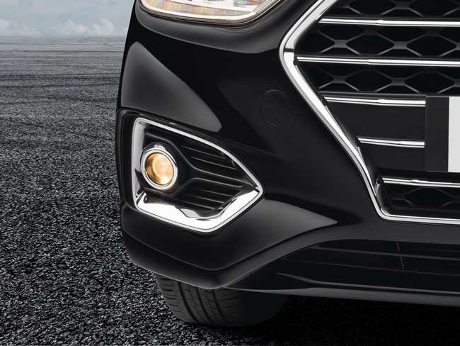 Viền đèn gầm cho xe Hyundai Verna