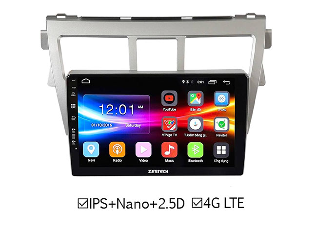 DVD Android ZESTECH Toyota Vios 2008