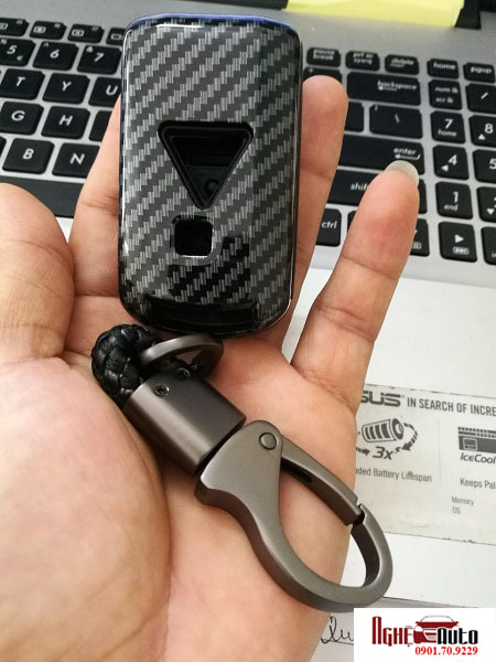 Vỏ chìa khóa cacbon cho Mitsubishi Xpander