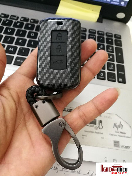 Vỏ chìa khóa cacbon cho Mitsubishi Xpander